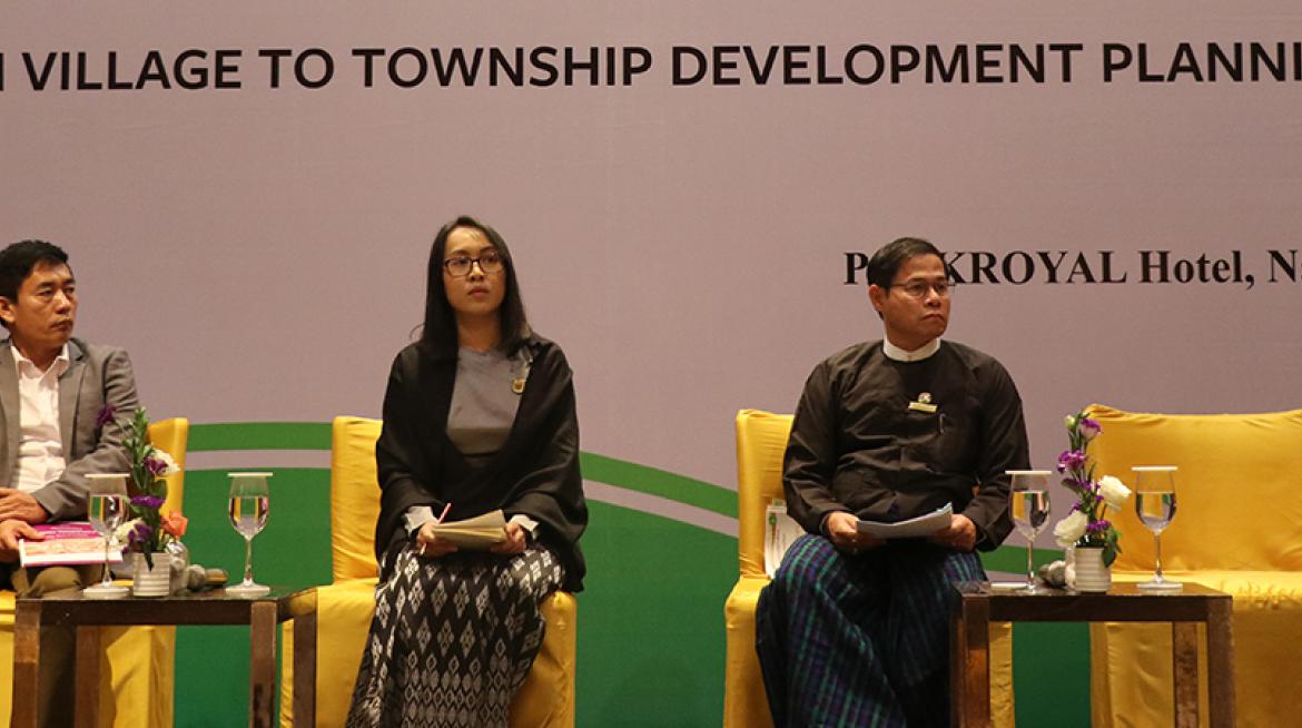 Panel Discussion on “Local Development Planning Model in Myanmar”
