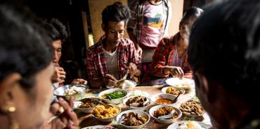 Men play a vital role in improving family nutrition. Photo: John Rae